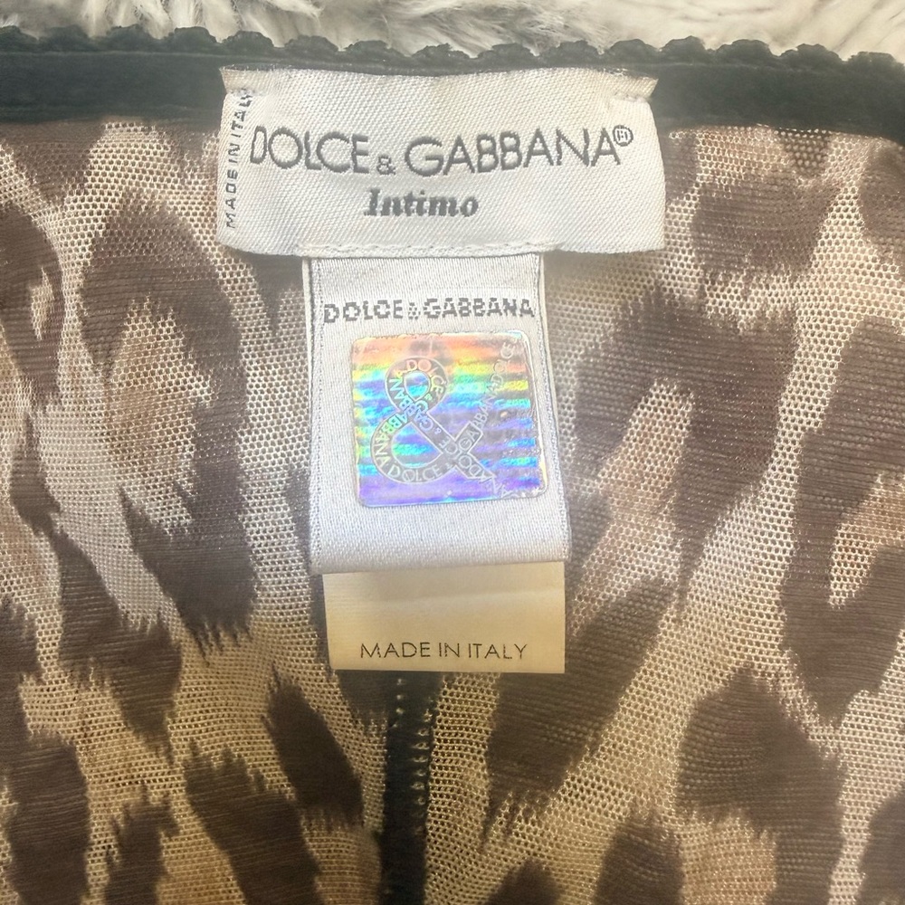 DOLCE & GABBANA Authentic Leopard Print Slip Nighty - Picture 4 of 10